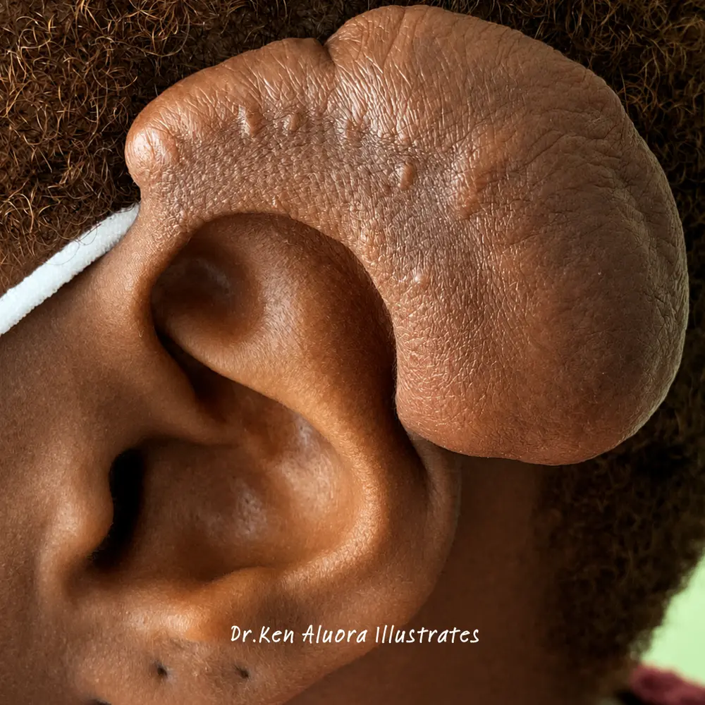 Keloid | Helix Reconstruction before