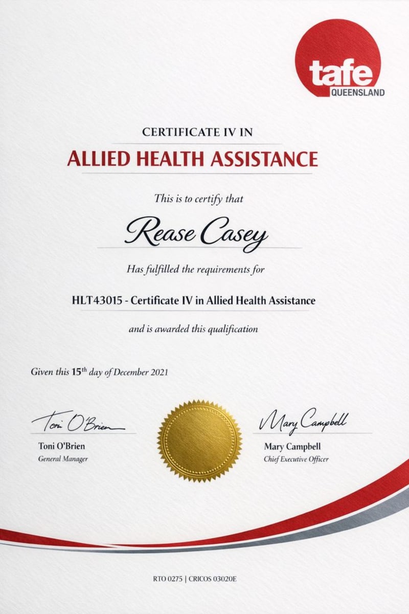 Certificate of Recognition