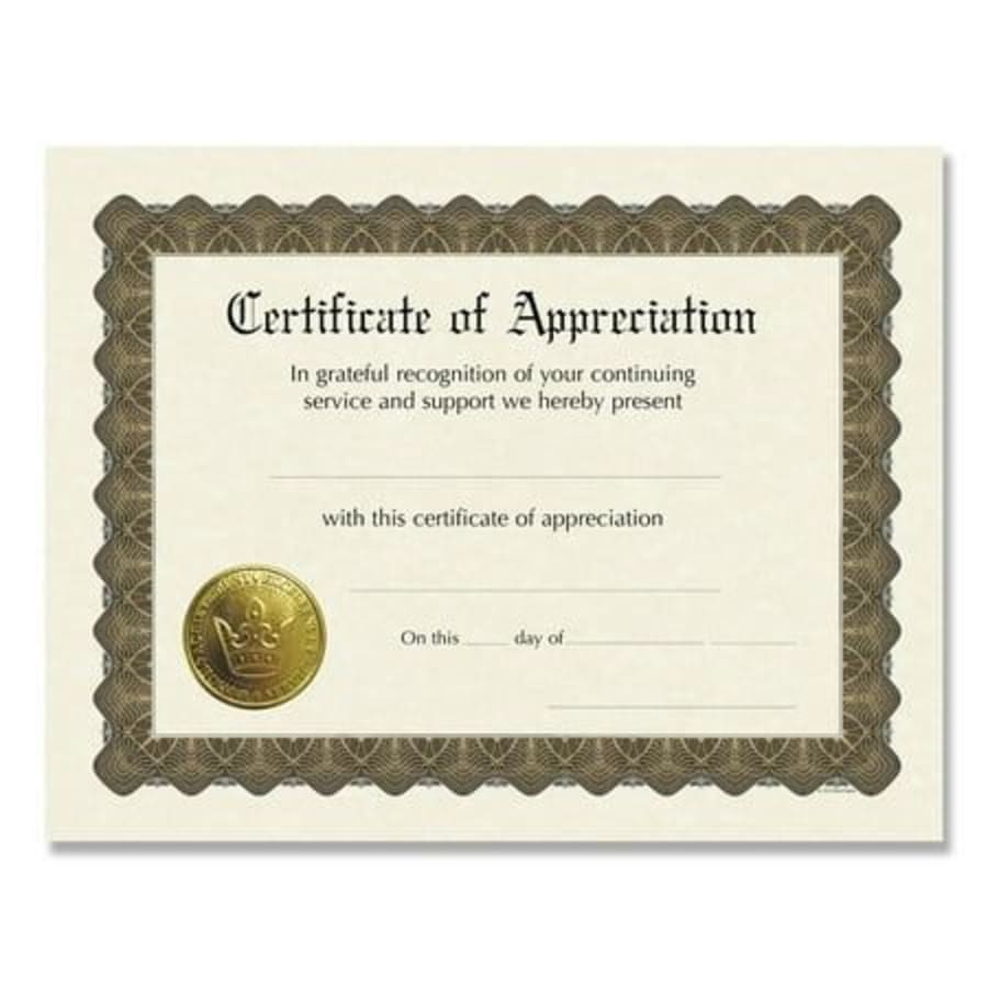 Appreciation Award